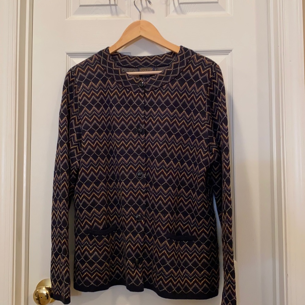 Pendleton Cardigan Jacket - image 2